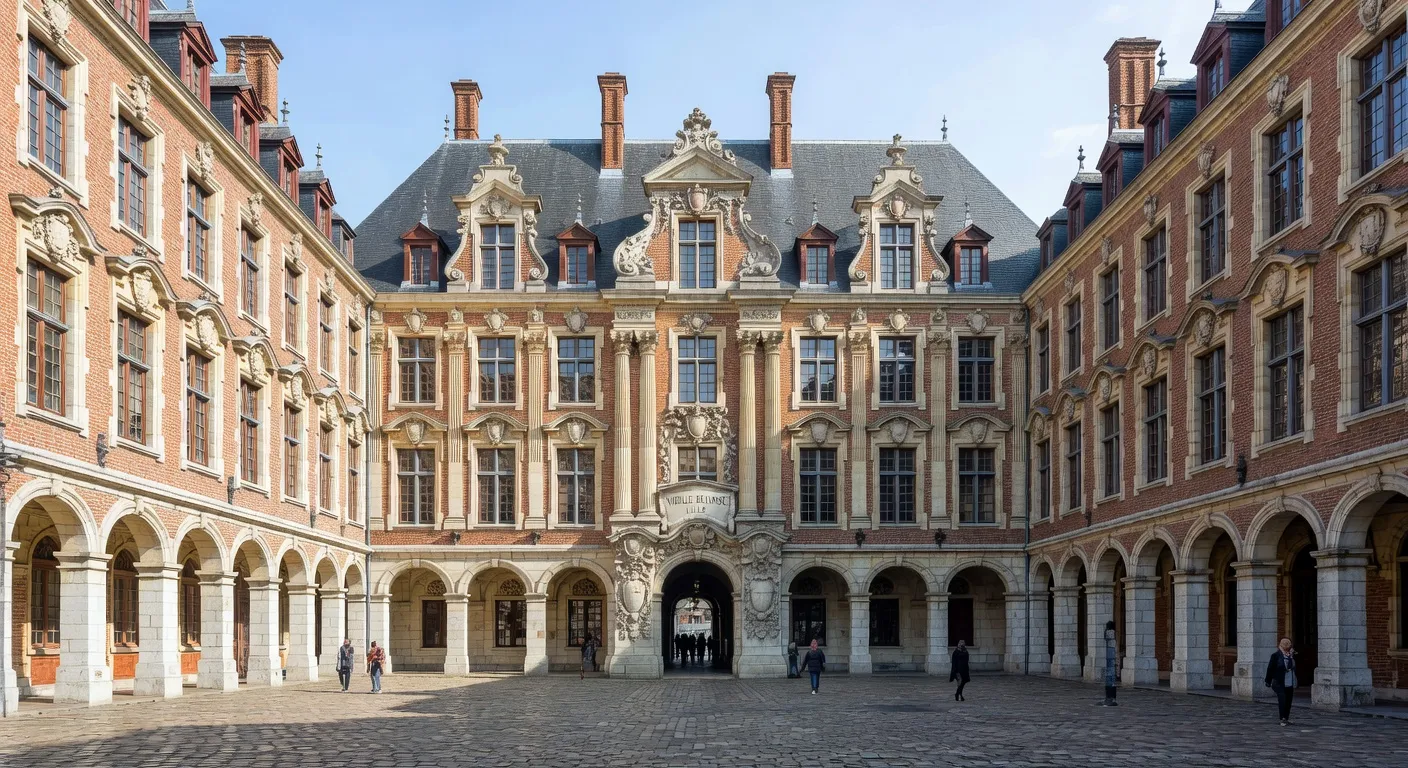 Le Vieux-Lille et ses ruelles animees