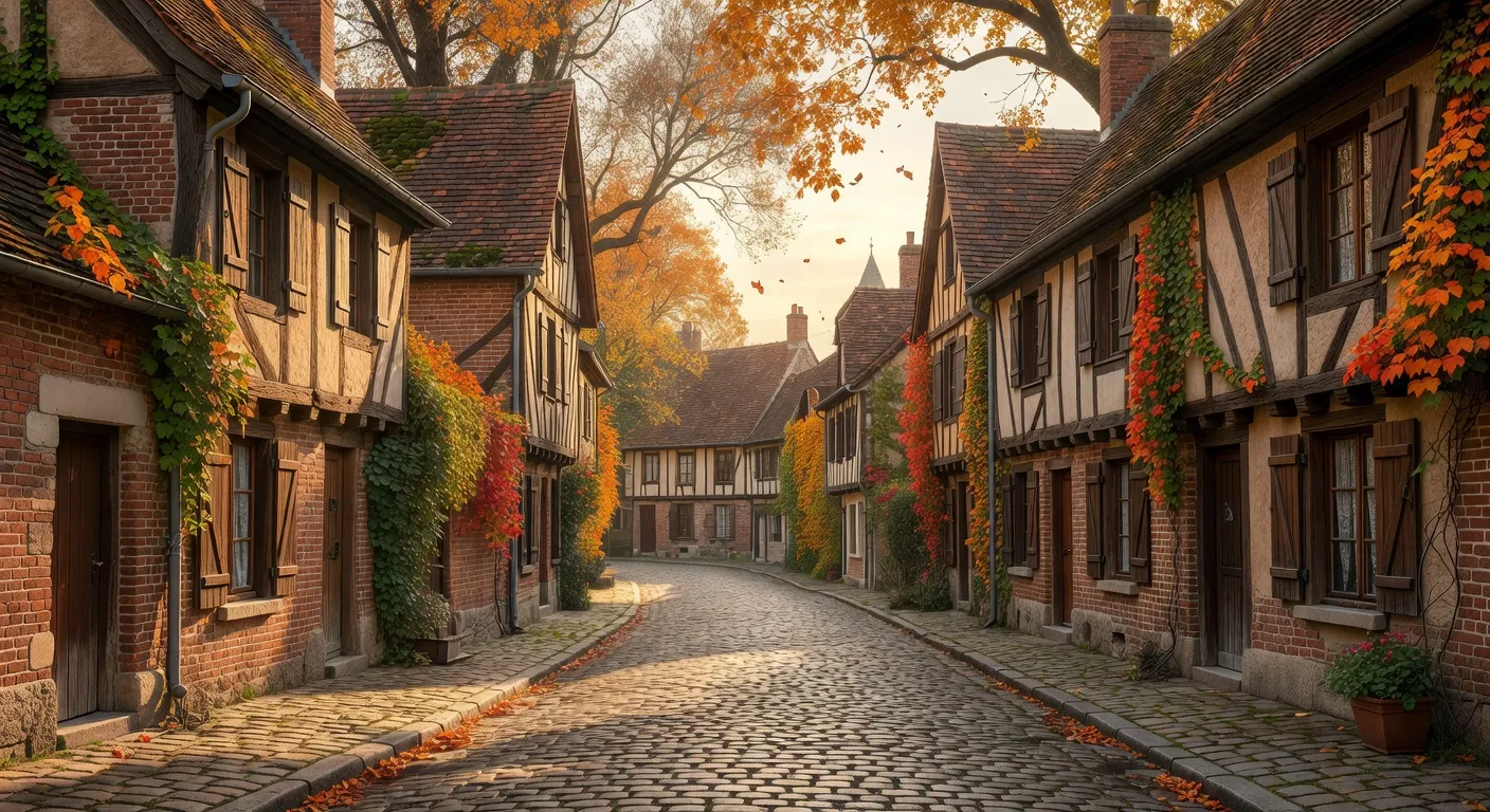 Promenade le long du canal pres de Bethune