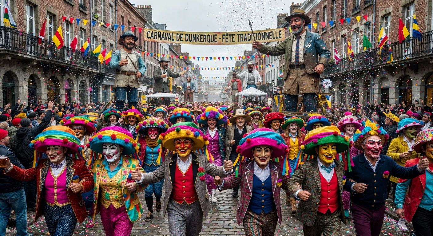 Le port et le centre-ville de Dunkerque