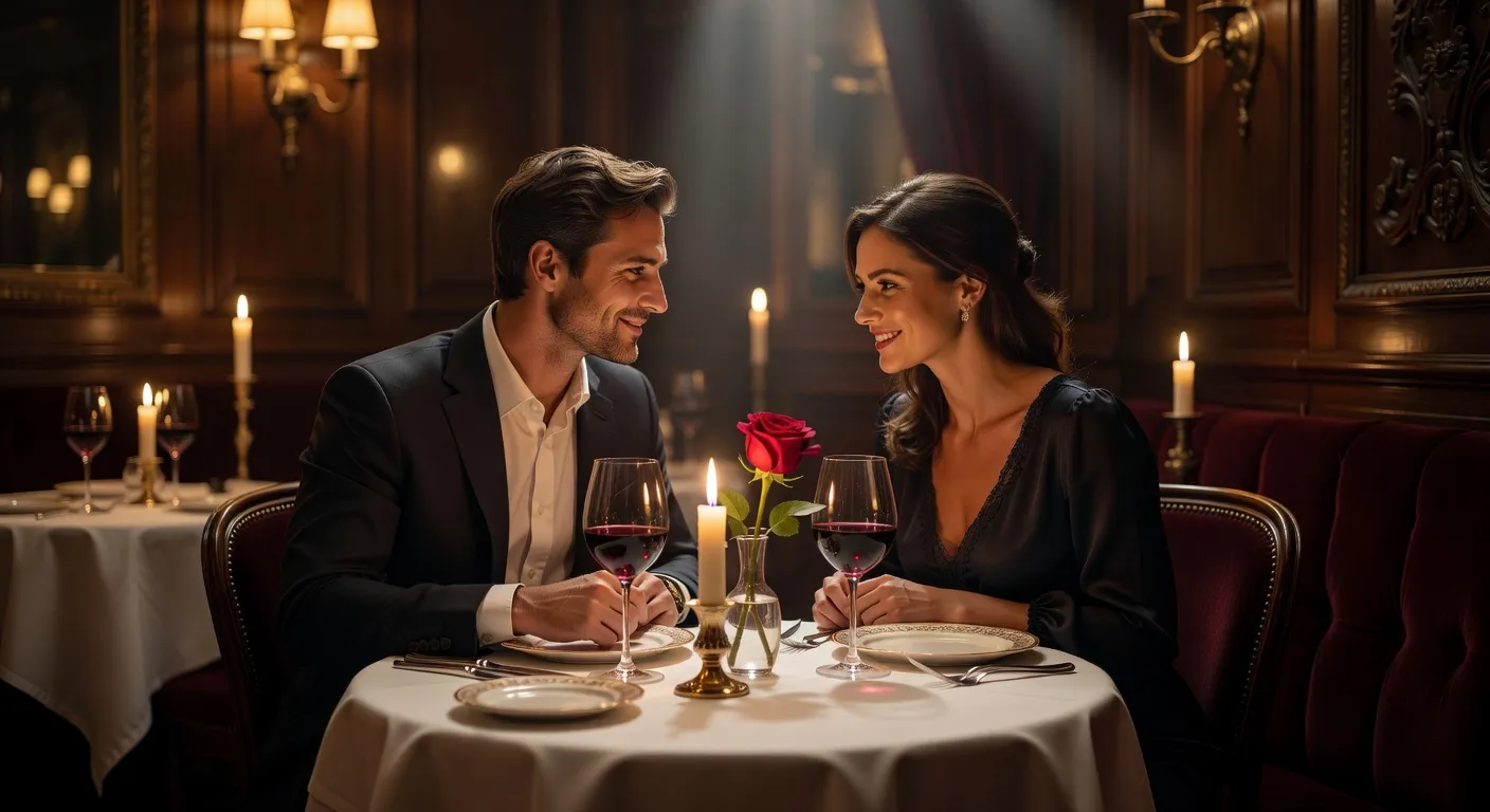 Diner romantique a Arras