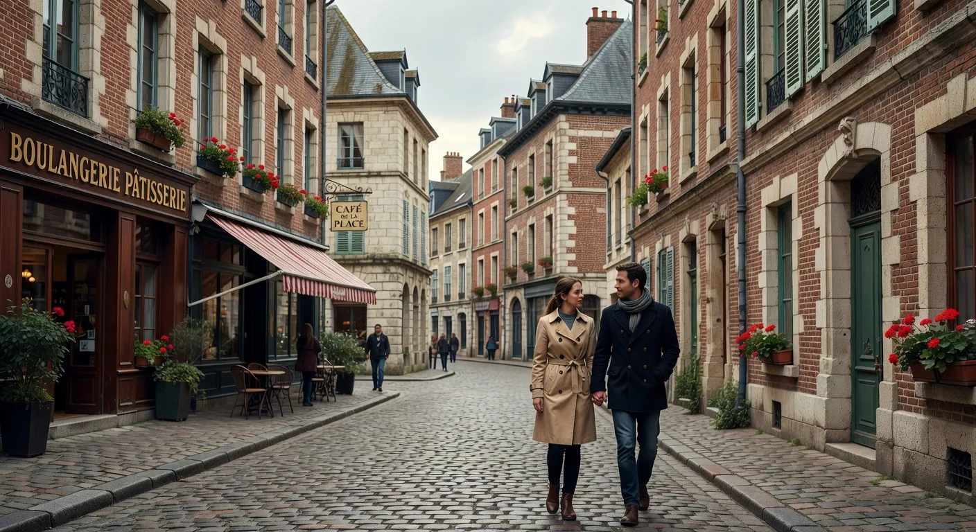 Promenade le long de l'Escaut a Valenciennes