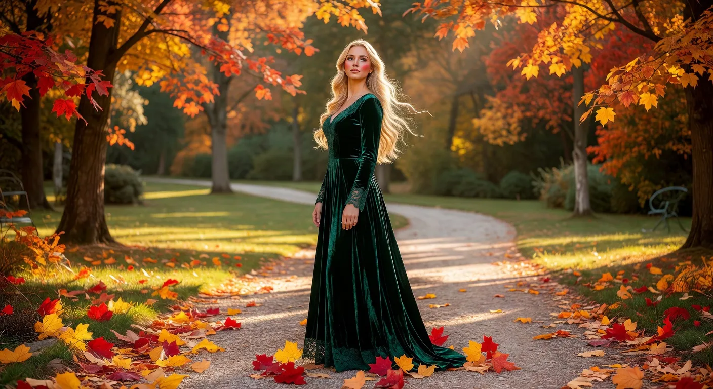Couple franco-ukrainien se promenant dans un parc du Nord de la France