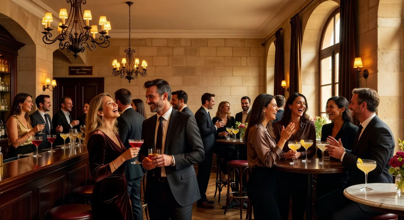 Ambiance festive dans un bar d'Arras lors d'une soiree celibataires